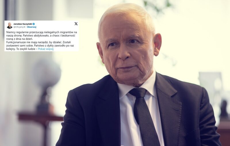 Jarosław Kaczyński: Wesprzemy obywateli broniących granicy