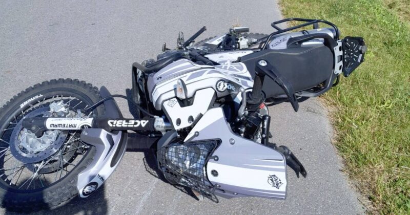 Tragiczny wypadek na Lubelszczyźnie. Zderzyło się dwóch motocyklistów