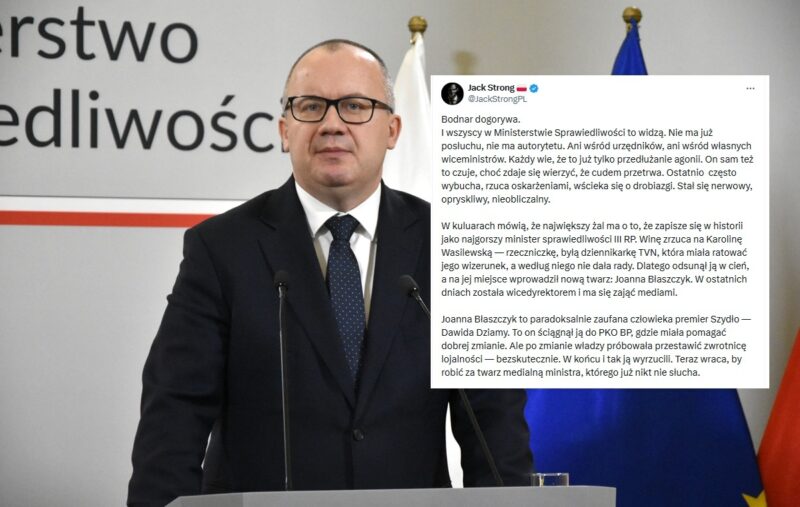 „Bodnar dogorywa”. Ujawniono zakulisowe informacje