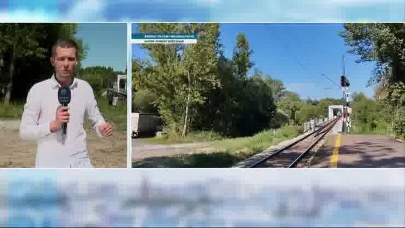 Groza na kolejowym moście. Grupa nastolatków uciekała przed pociągiem