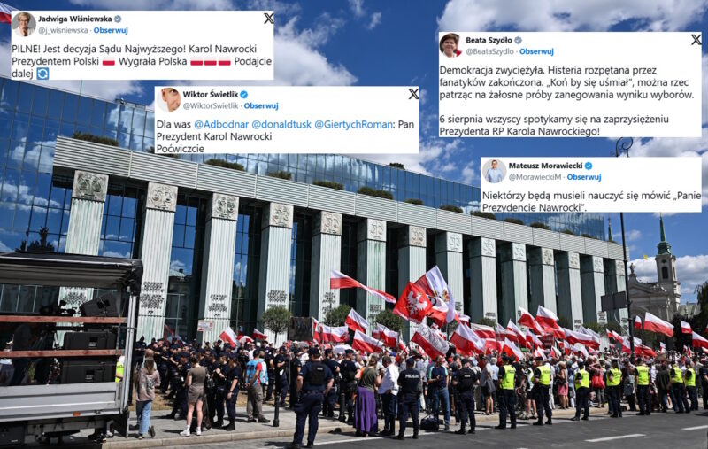 Lawina komentarzy po decyzji SN! „Demokracja zwyciężyła”