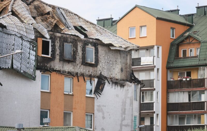 Pomoc dla pogorzelców w Ząbkach. Wojewoda przekazał środki