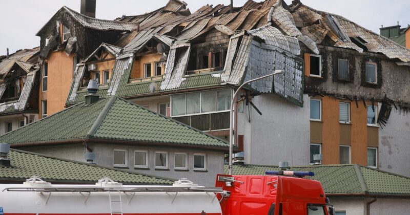 Pomoc dla poszkodowanych w pożarze w Ząbkach. Burmistrz zabrała głos