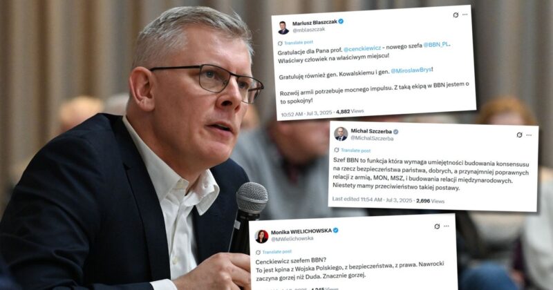 Sławomir Cenckiewicz nowym szefem BBN. W sieci zawrzało. „To jest kpina z Wojska Polskiego”