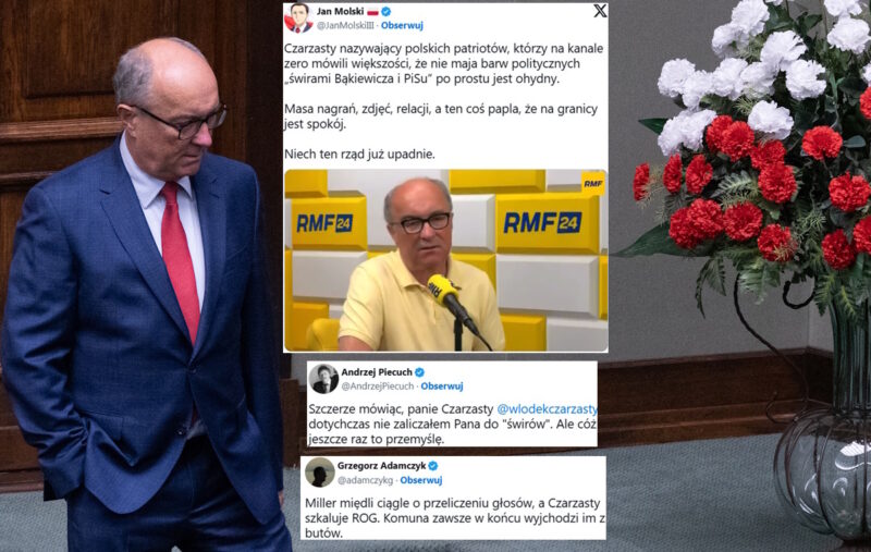 Tyrada przeciw obrońcom granic. Czarzasty: Świry, bandyci
