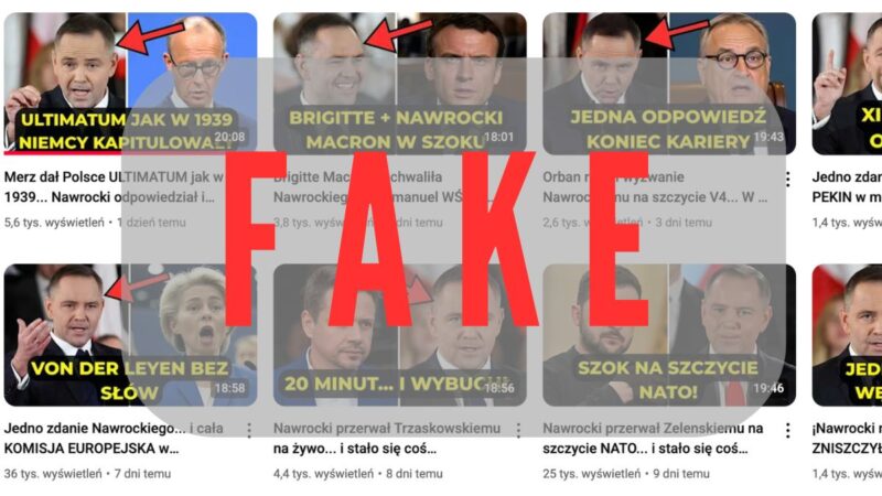 Kanał na Youtube opowiada o prezydencie Nawrockim. Wszystko to fałsz