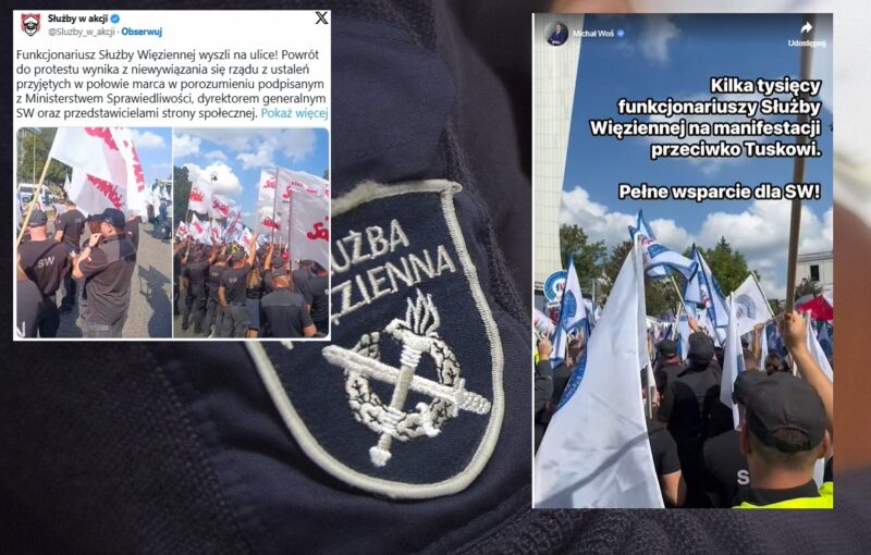 Więziennicy zostali oszukani przez rząd. Powiedzieli „dość”