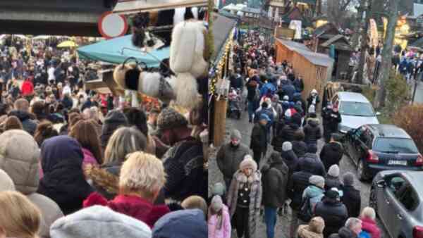 Turyści zalali Zakopane w długi weekend. „Za darmo bym nie pojechał”