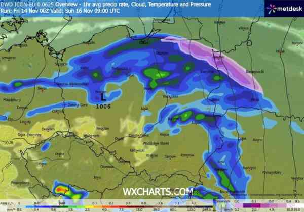 Burze śnieżne uderzą w Polskę. Takiego załamania pogody tej jesieni jeszcze nie było