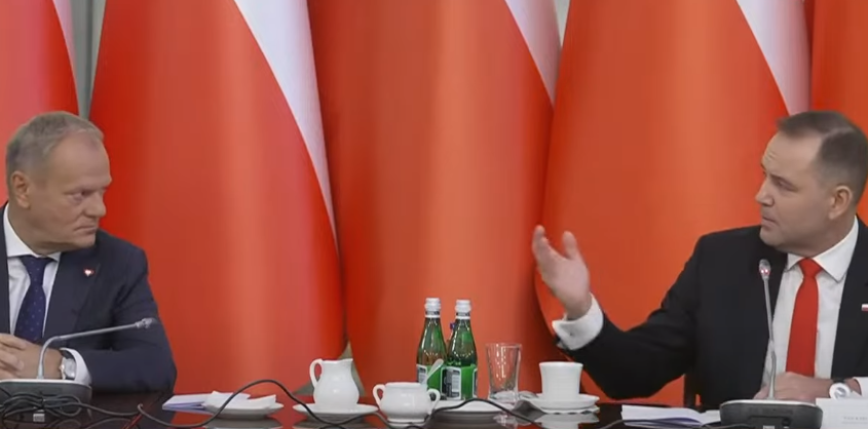 Donald Tusk żąda przeprosin od prezydenta Karola Nawrockiego
