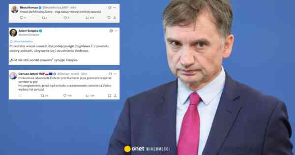 Fala komentarzy po ruchu prokuratury w sprawie Zbigniewa Ziobry. „Nie ucieknie przed sprawiedliwością”