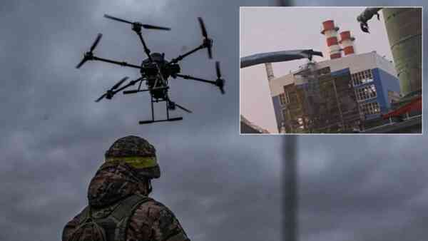 Pożar, zakłócenia w dostawach prądu i ciepła. Atak dronów w Rosji