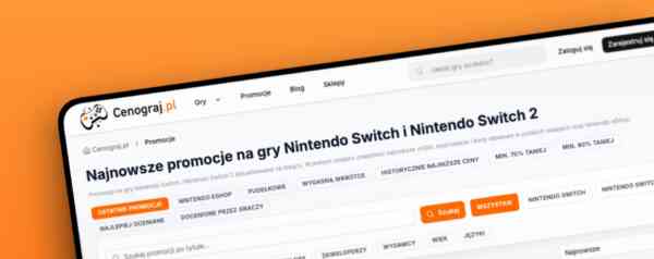 Cenograj.pl – promocje gier Nintendo Switch w jednym miejscu